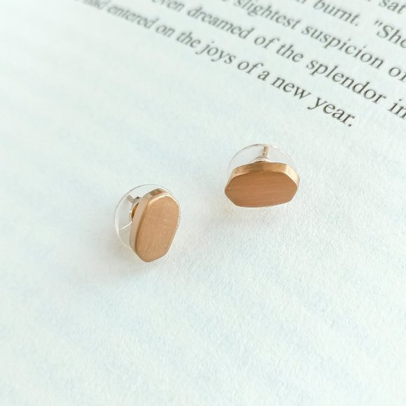 Kendra Scott Jewelry New Kendra Scott Barrett Rose Gold Stud